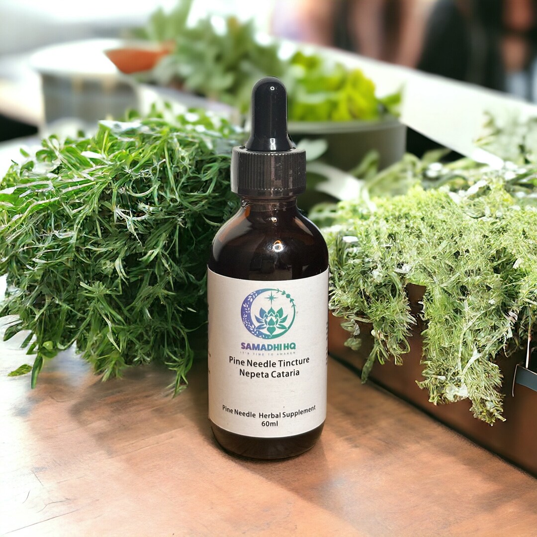 Samadhihq Pine Needle Tincture 60ml Herbal Supplement Pinus Sylvestris