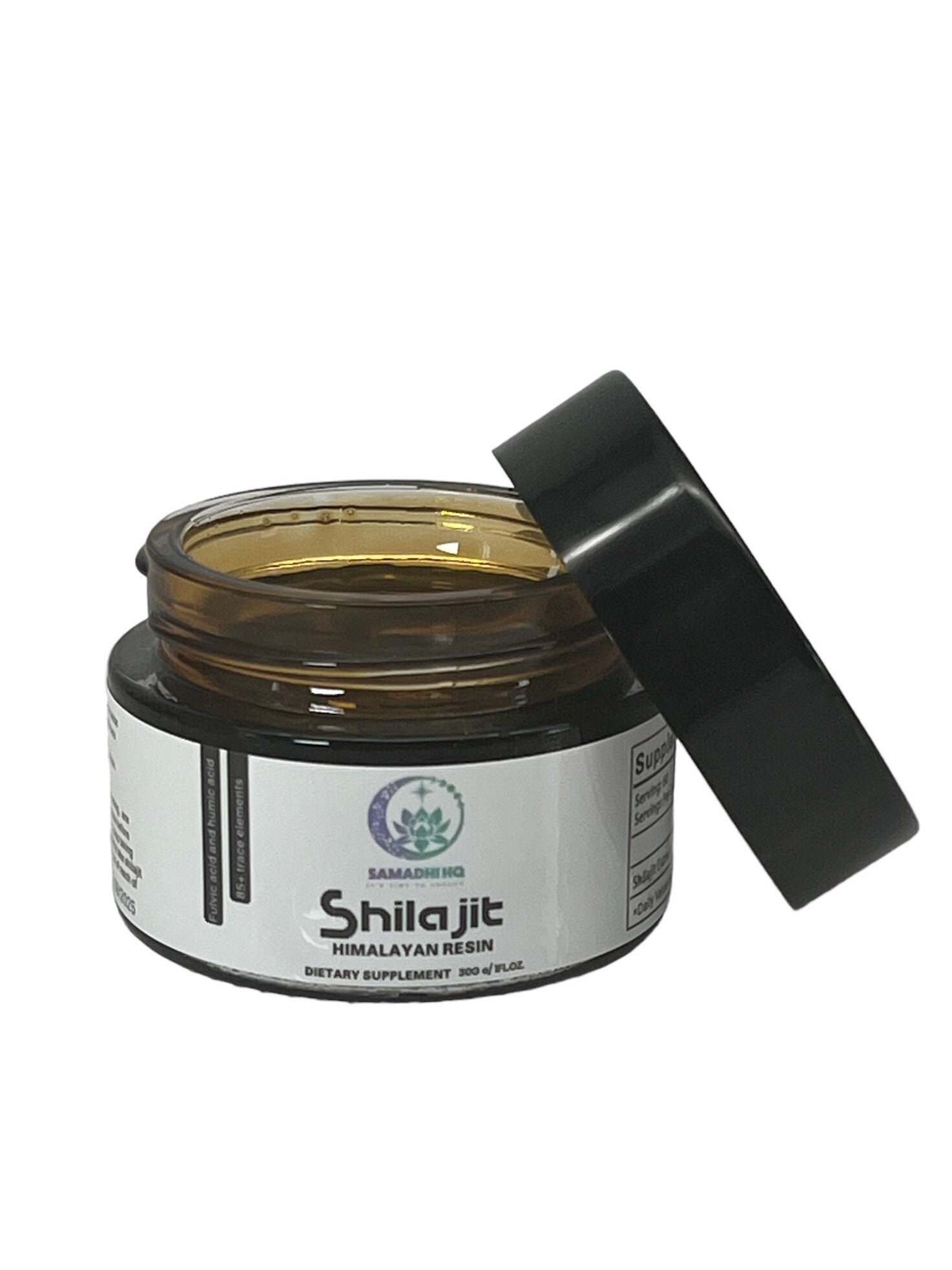 Natural Pure Shilajit Resin Powder Altai Authentic Freeze-dry Extract  Organic Grade A 1 Month Supply 1oz/28g Highly Potent Fulvic Acid 