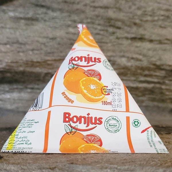 Bonjus Orange Juice (Lebanese Fruit Drink - Made in Lebanon)