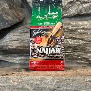 Lebanese Traditional Ground Coffee with Cardamom - Made In Lebanon - Lebanese - Café Najjar - 200g