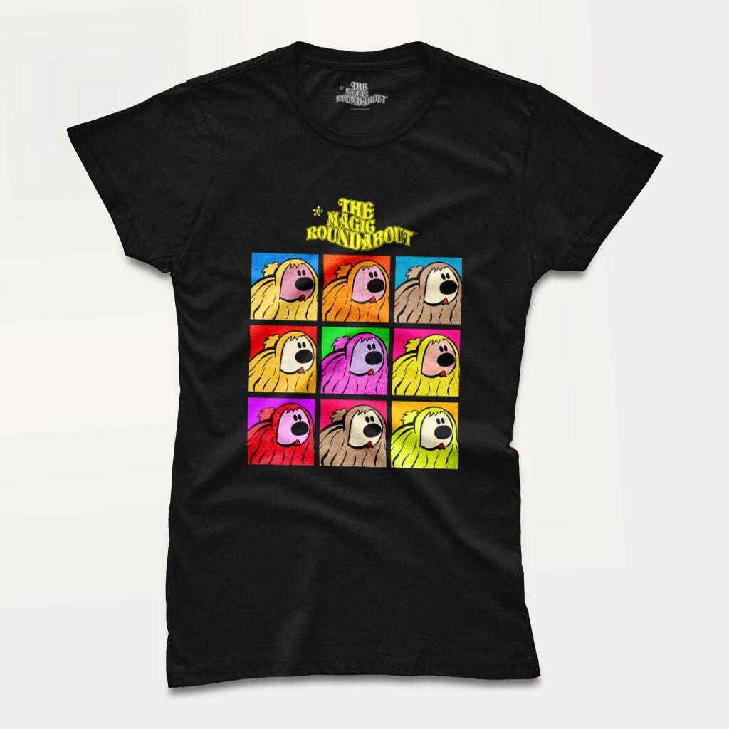 Discover The Magic Roundabout Dougal Pop Art Women's T-Shirt