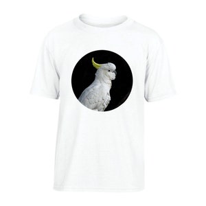 Schwefelhauben Kakadu - Performance Kids Crewneck T-shirt