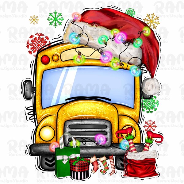 Christmas School Bus Christmas School Bus