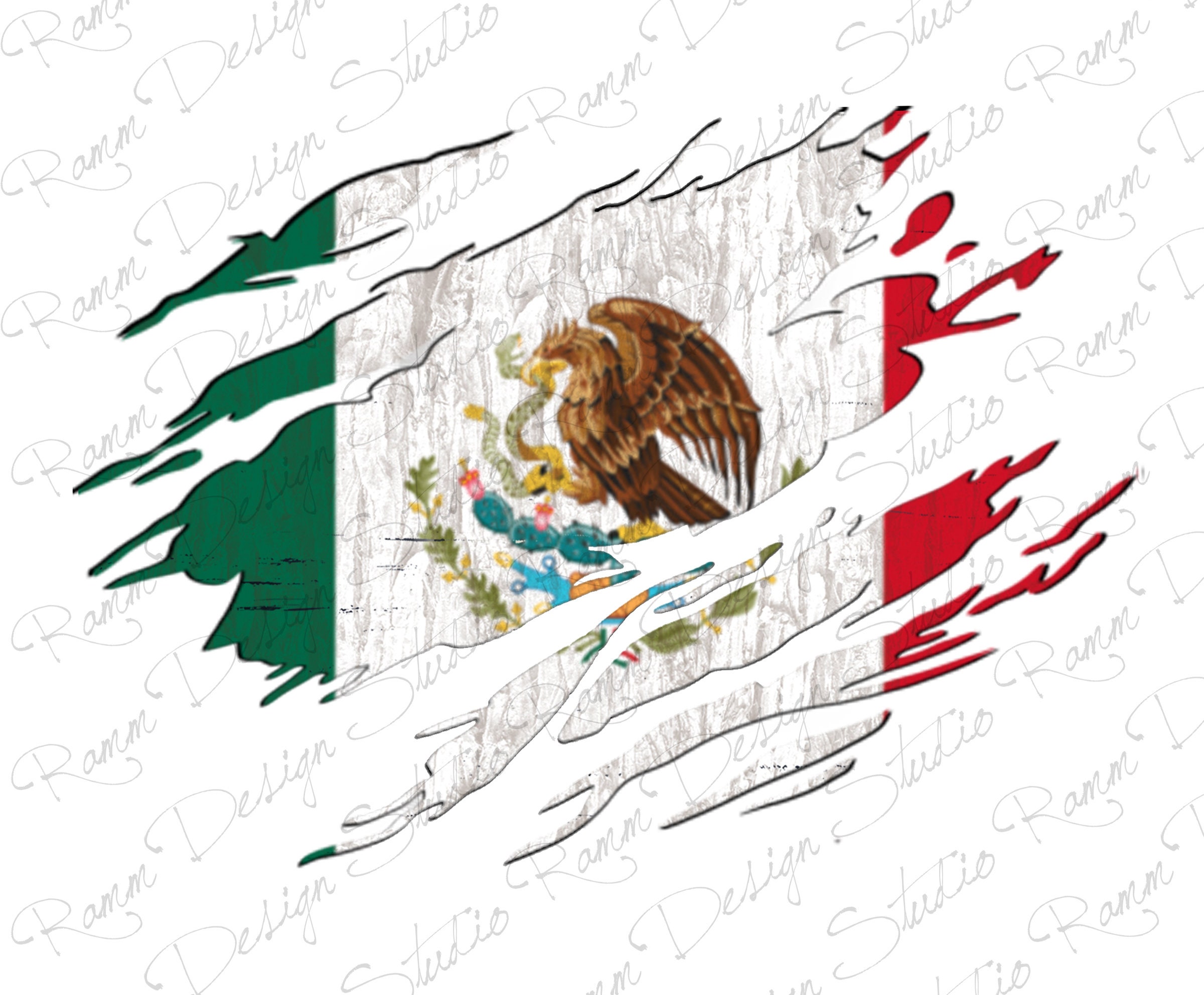 Mexico Mexican Flag Sticker for Sale by nekhebit