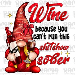 Wine Gnome Png Sublimation Design, Wine gnome PNG,gnome decal, wine gnome images,Digital download,wine gnome,Sublimation, wine gnomes
