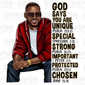 God says you are black man png sublimation design download, afro American png, afro man png, black people png, afro png, sublimate download