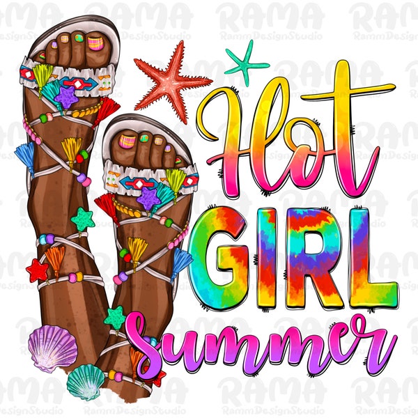 Hot Girl Summer Black Woman Sandals Png,Hot Girl Summer Png, Summer Sandals Png, summer vibes png, hello summer png,summer png, hot girl png