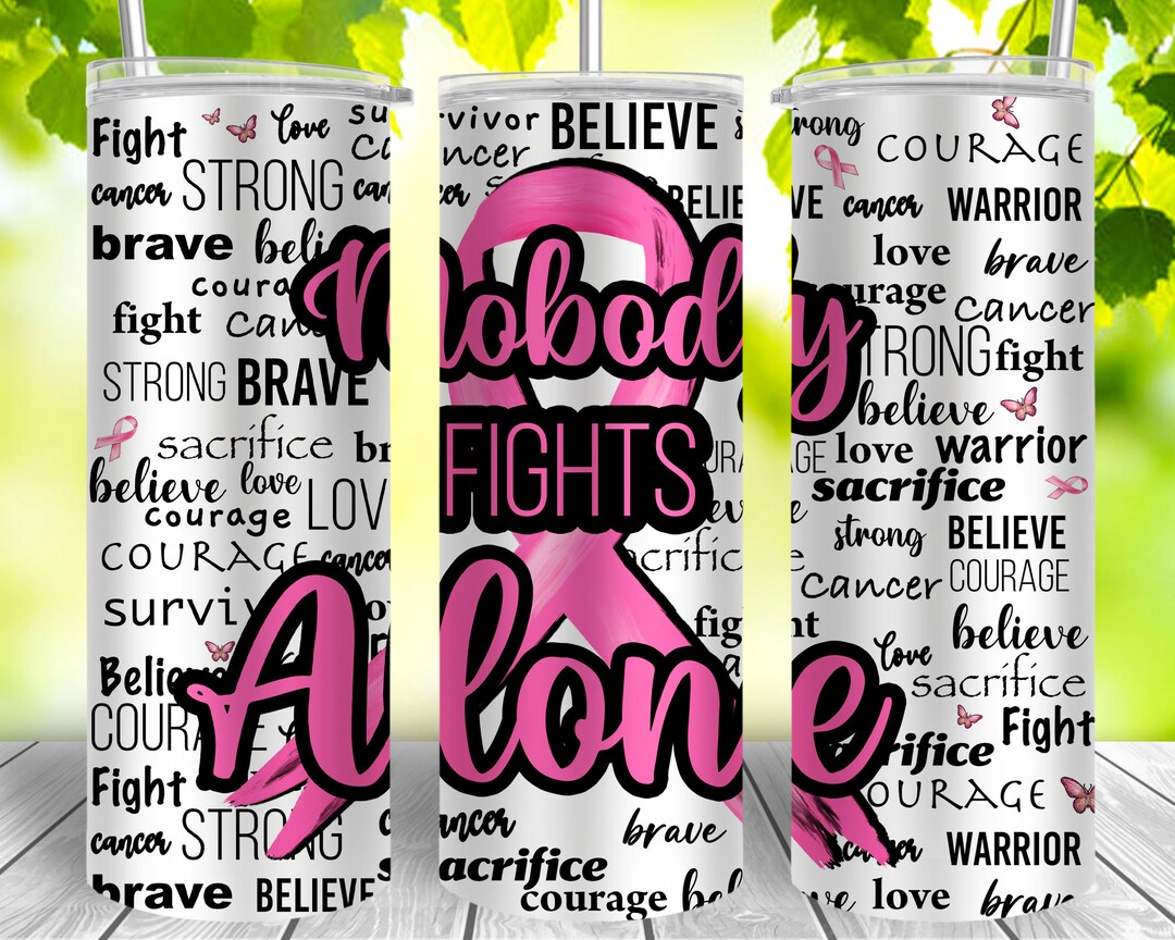Breast Cancer Awareness - Fight Like a Girl 20-Ounce Skinny Tumbler