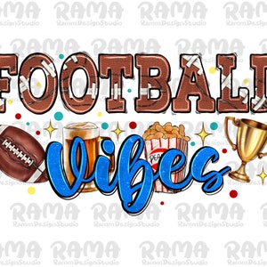 Football vibes png sublimation design download, sport png, hand drawn Football ball png, Football png, sublimate designs download
