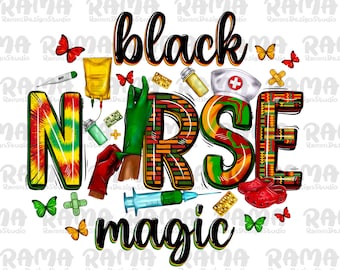 Black Nurse magic Juneteenth png sublimation design download,Juneteenth,Juneteenth png,Emancipation png,Nurse png,sublimate designs download