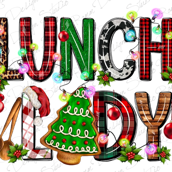 Lunch Lady Christmas Png Sublimation Design,Merry Christmas Png,Lunch Lady Png,Christmas Clipart Png,Lunch Png,Lady Png,Digital Download