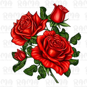 Red rose png, Red rose bouquet, Red rose tumbler png, Red roses, Flower Png, Roses Template Png, Rose Bouquet Png, Red Rose Png, Sublimation