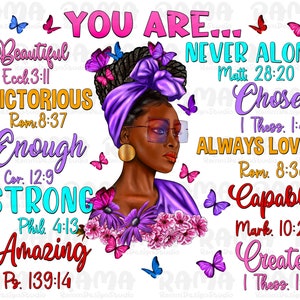 Black Girl God Say I Am Png, Black Girl Melanin African American Png, Sublimation Afro Girl, Black Queen,Black Girl Png, Melanin PNG,Digital