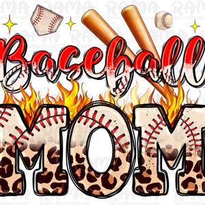 Baseball Mom, Baseball Clipart, Transparent PNG file for sublimation, Baseball Mama Png, Baseball Shirt Design, Baseball Mom png, Baseball