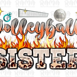 Volleyball Sister Png Sublimation Design,Volleyball Png,Game Day Png,Sport Png,Volleyball Life Png,Volleyball Sister Png,Volleyball Design