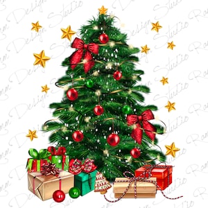 Christmas Tree With Gift Box Png Sublimation Design,Merry Christmas Png,Christmas Png,Christmas Tree Png,Christmas Gifts,Digital Downloads