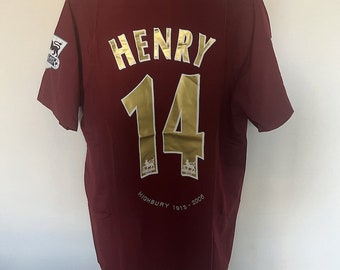 starjersey Henry Arsenal Jersey 2005-2006 Home Kit M