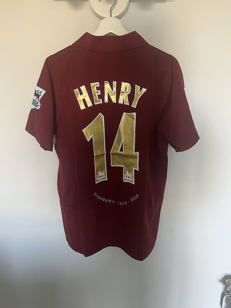 Thierry Henry 2004 Jersey | Photographic Print