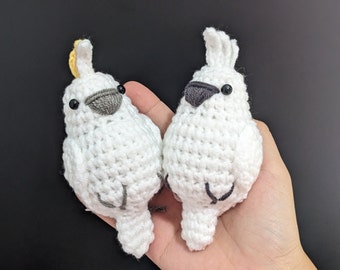 Crochet Cockatoo Parrot Amigurumi