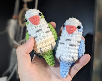 Crochet Quaker Parrot Amigurumi