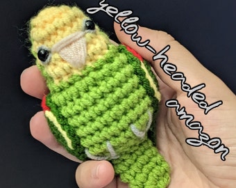 Crochet Amazon Parrot Amigurumi