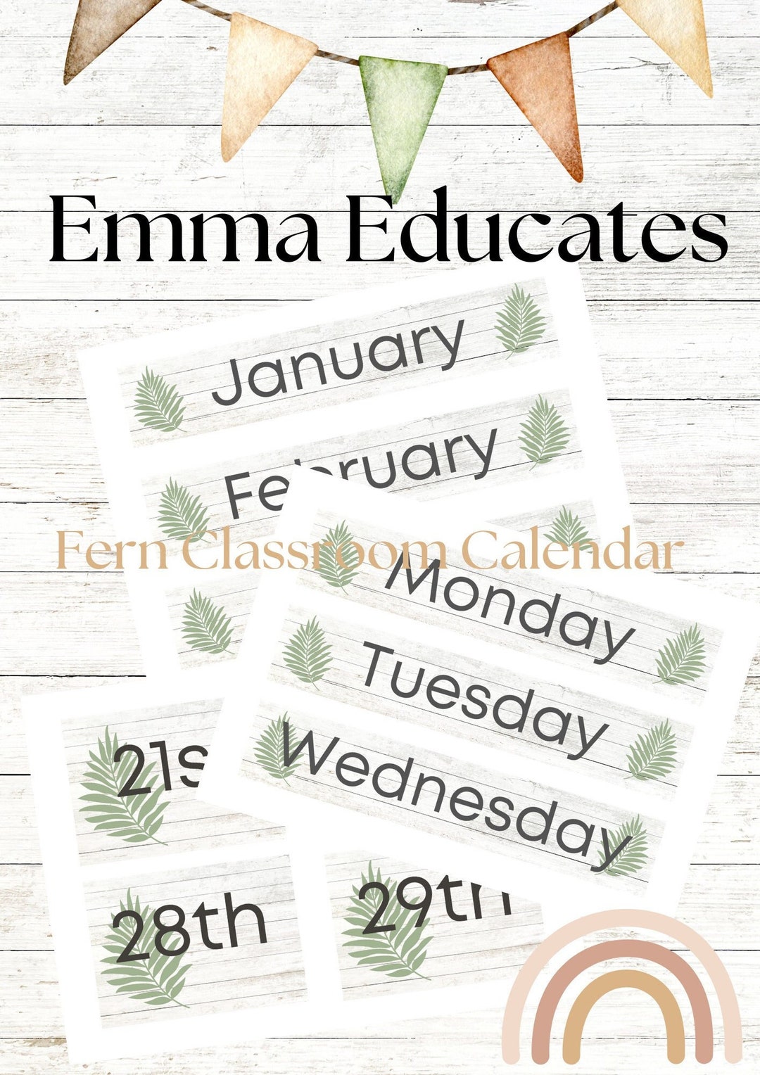 Nature Inspired Fern Calendar for Interiors That Bring the Outside In ...