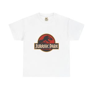 Jurassic Park Tee, Retro Style Dinosaur Fan Gift