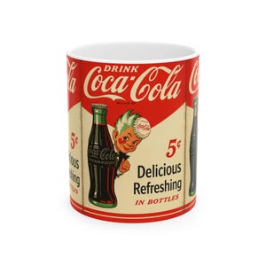 Vintage Coca-Cola Ceramic Mug