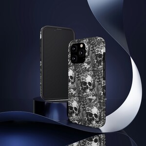 Skull phone case, iPhone 14 case, iPhone 13 case, iPhone 12 case, rocker phone case, rock punk phone case, fun phone case, shrill phone case