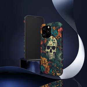 Skull phone case, iPhone 14 case, iPhone 13 case, iPhone 12 case, rocker phone case, rock punk phone case, fun phone case, shrill phone case