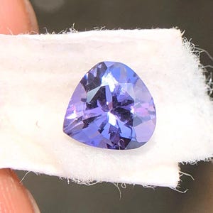 5.70 Multi Color Tanzanite Heart Shape Gemstone, Loose Tanzanite Cut Stone for Making Jewelry, December Birthstone, Tanzanite Gems for Ring.