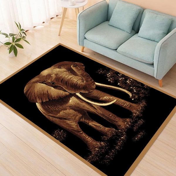 Elephant Rug Etsy