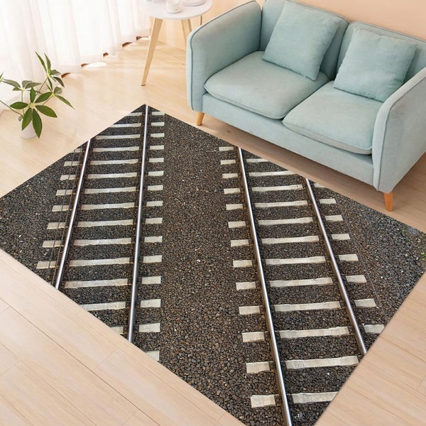 Rails Room Rug Etsy
