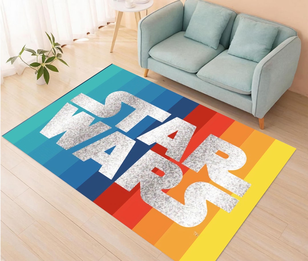 Star Wars Rug Starwars Themed Rugs for Living Room Area Etsy