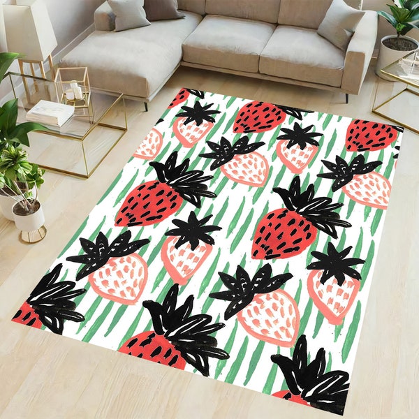 Fruit Rug Etsy