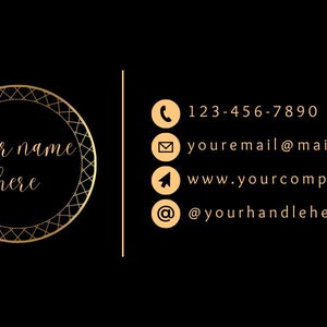 Classy and Clean Affordable and Editable Business Card Template