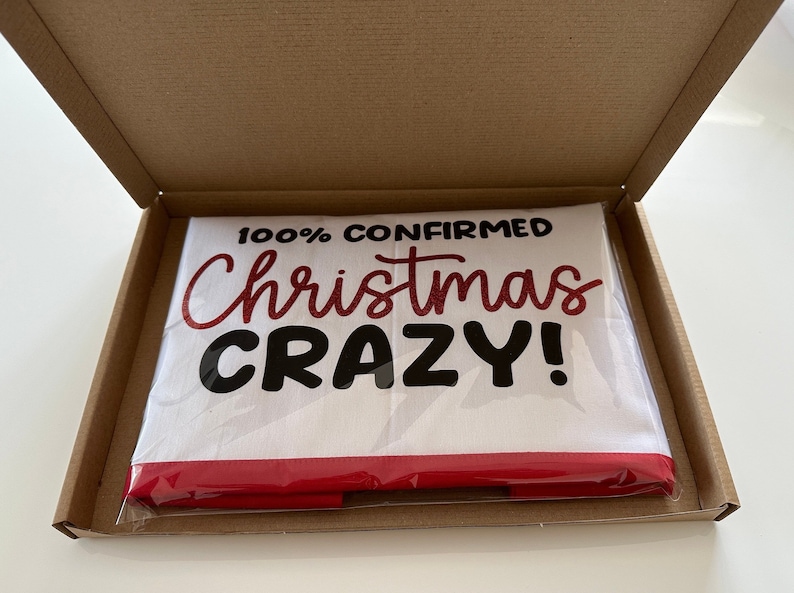 100% confirmed Christmas crazy Large Shopping Tote Bag image 4