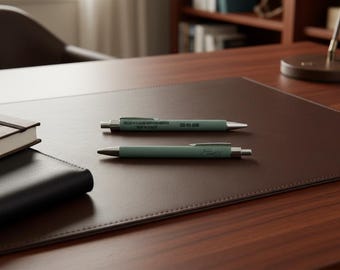 Custom Engraved Leatherette Pens