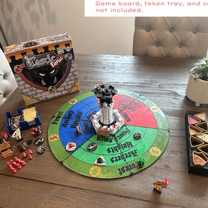 Castle Panic board game pieces