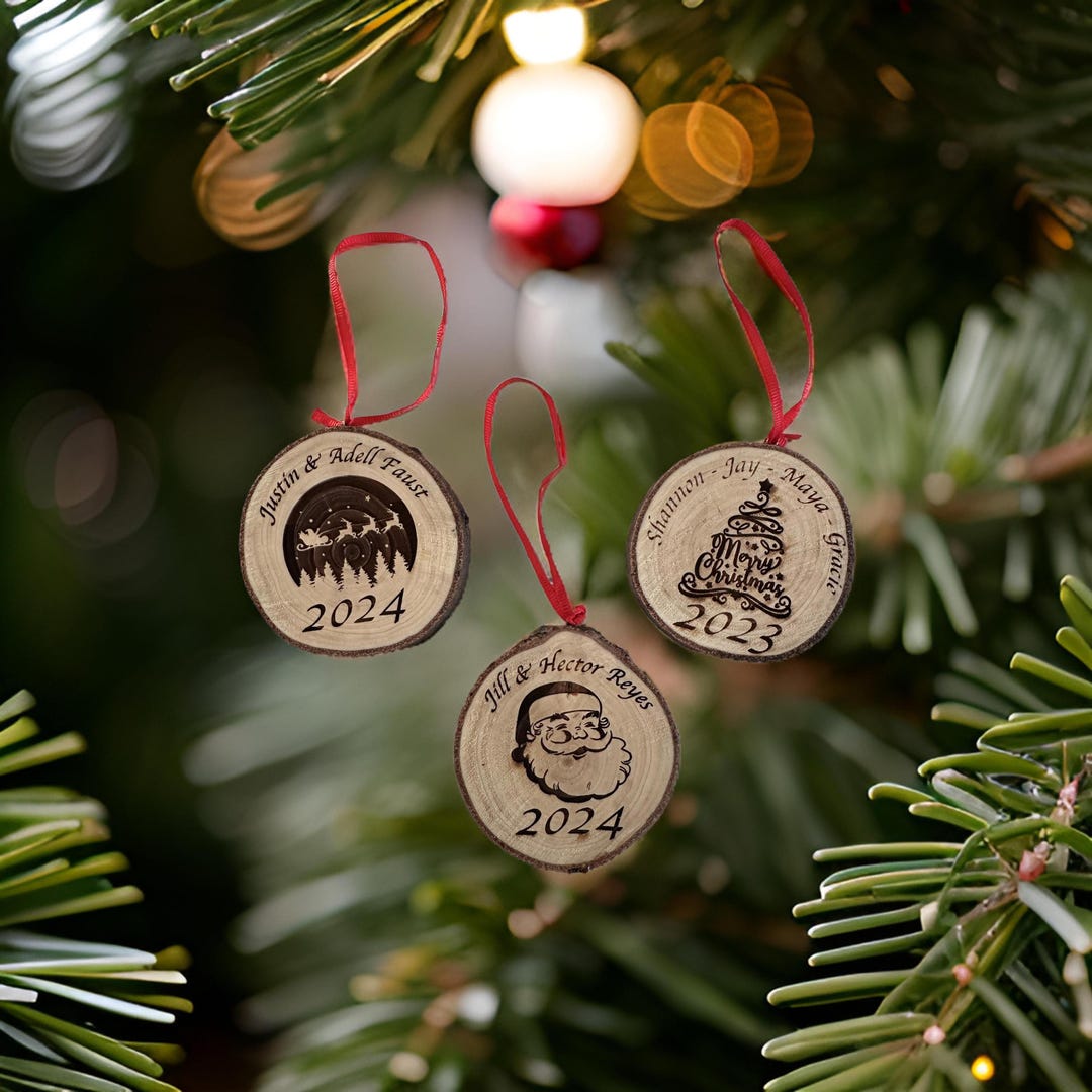 Custom Christmas Tree Ornaments - Etsy