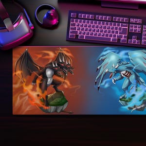RUNESCAPE gaming mousepad -gift- OSRS Themed mousepad- perfect runescape gift -xl mousepad- osrs merch