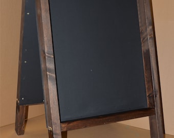 Wooden Chunky, Sturdy A Board. Heavy Weight Pavement Board 11.5KG, Advertising Board, Sandwich Board, Specials Board, Pub Menu Board