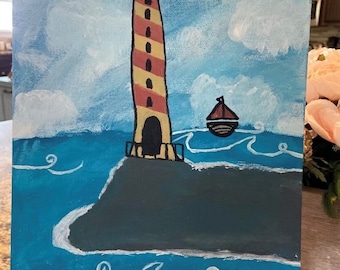 Lighthouse Painting