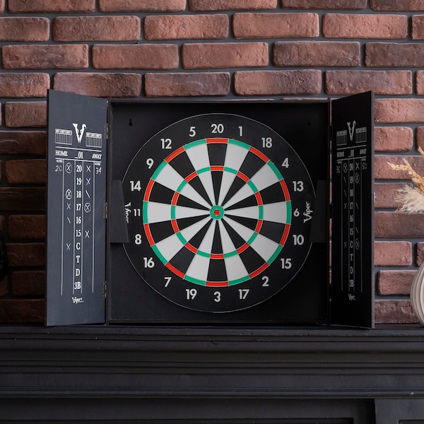 Dartboard cabinet, Dart board backboard, Dartboard wooden, Darts cabinet, Darts holder,Dart with scoreboard,Dart board wall,Rustic dartboard