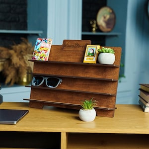 Eyeglass Display Stand,Wood Sunglass Display,Glasses Organizer,Eyeglass Rack,Wooden Sunglasses Holder,Sunglass Display Stand,Sunglass Rack