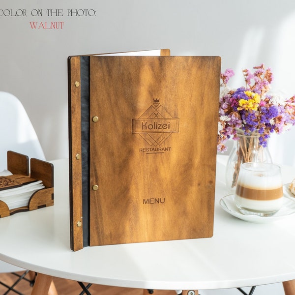 Modern Restaurant Menu Template Landscape Menu Template Editable Menu