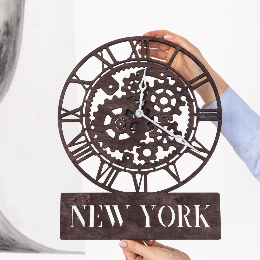 City Wall Clock, World Clock Set, Custom City Clock, Office Wall Clock