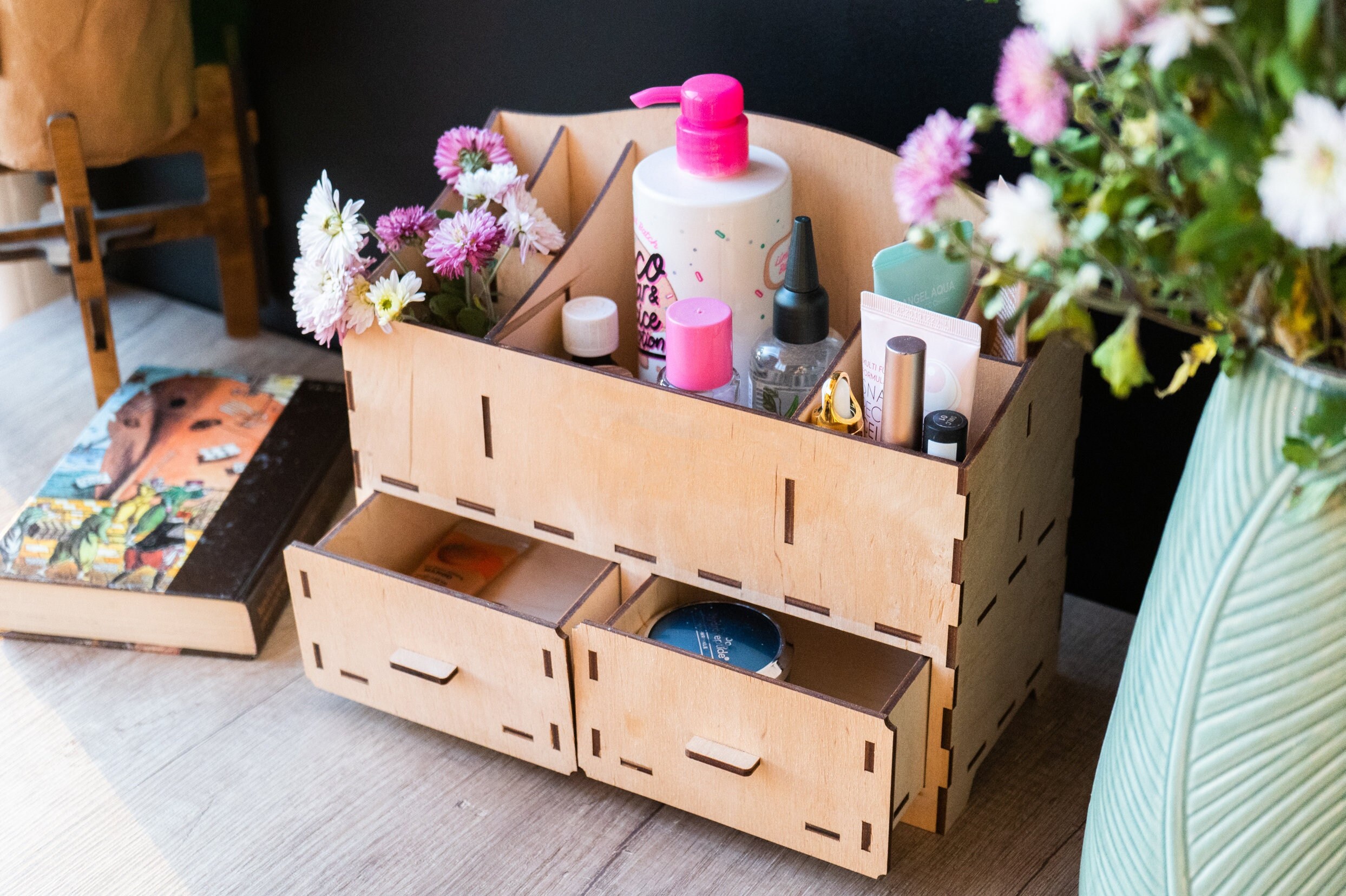 Diy Makeup Storage Containers