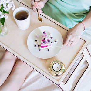Wooden Bed Tray,Serving Tray with Legs,Bed Tray with Folding Legs,Serving Tray Wood,Breakfast Tray Bed,Breakfast Tray Table,Food Tray Bed