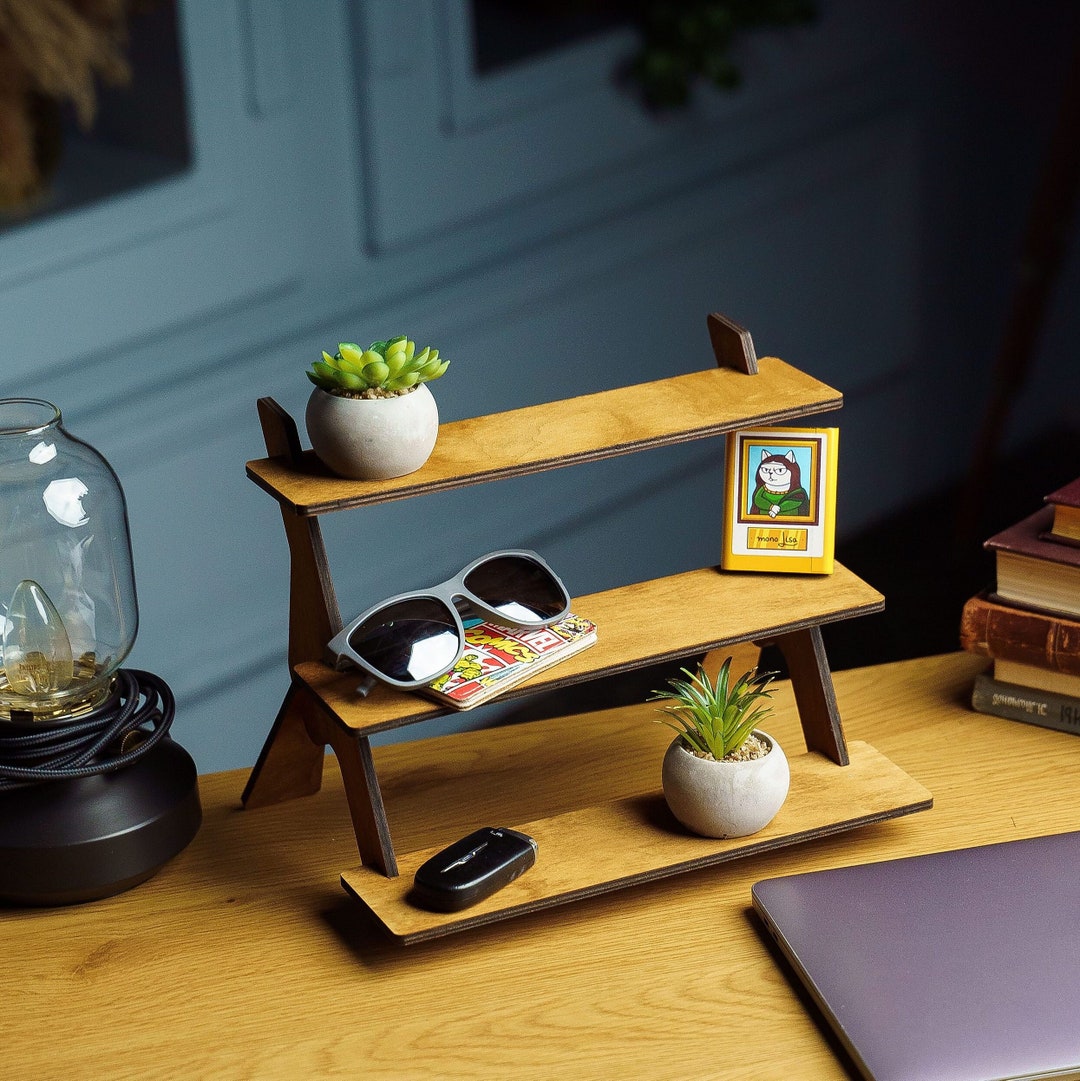 Wood Retail Display Floating Shelves Retail Table Display Etsy